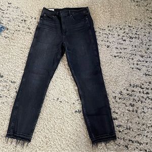 GAP High Rise Vintage Slim Jeans with Washwell